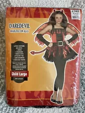 Teen Girls Daredevil Halloween Costume Child Large 12-14 years #385 Amscan