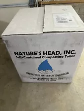 Nature's Head Composting Toilet With Spider Handle “New”