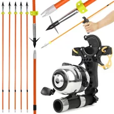 Archery Bowfishing Catapult Fishing Shingshot Arrows Reel Bow Hunting Shooting