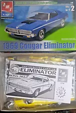 AMT 1/25 1969 69 Mercury Cougar Eliminator CJ 428 Muscle Cars Sealed Inside