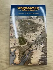 Warhammer The Old World Map - Opened But Unused