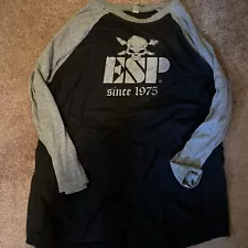 ESP Guitars 3/4 Shirt - Men’s Large