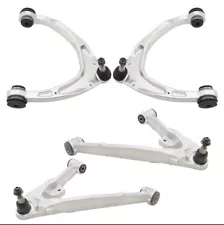 TRQ Front Upper & Lower Aluminum Control Arm Ball Joint 4 Piece Fit Silverado Gm