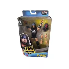 WWE ELITE FAN TAKEOVER X-PAC FIGURE NWO KANE MASK WCW WWF IN STOCK