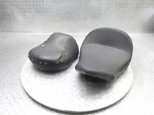 2012 Victory Highball Front Rear Seat Rider Passenger Cushion Pad Lot OEM (For: Victory)