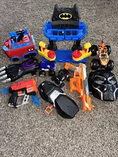 Lot Of Toys For Sale, Nerf, Spider-Man, Black Panther, Tiger Shark, Batman