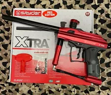 NEW Kingman Spyder Xtra Semi-Auto Paintball Gun - Gloss Red