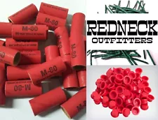 Pyro Tube Supplies Stamped M80 9/16 x 1-1/2 with plastic plugs 25ct