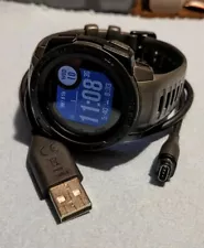 Garmin Instinct Solar 45mm Graphite Black GPS Smartwatch