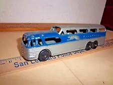 Vintage Die Cast Greyhound Bus Scenic Cruiser - Toy Not Tootsietoy 8"