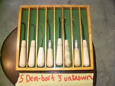 5 Dem-Bart and 3 unknown brands of checkering tools & you get all here