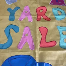 Outdoor Yard Flag Yard Sale Garage Craft Sale 27" x 40”