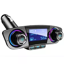 Bluetooth 4.0 FM Transmitter 1.3in LED Screen For Car Wireless Bluetooth FM 2USB