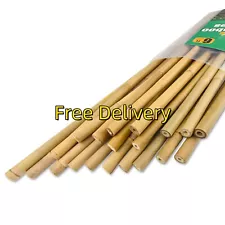 20pcs 5/8” D Thickened Heavy Duty Bamboo Stakes, 6ft Plant Stakes,Garden Stakes