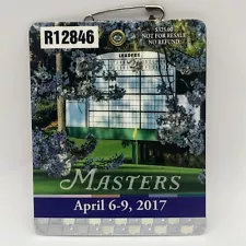 2017 Masters Badge - Augusta National Golf Club - Sergio Garcia Champion!