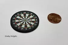 Dolls House Miniature Dart Board (DD289) Additional Items P&P FREE