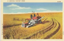 Montana harvest farm machinery