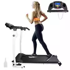 AplusChoice 1100W Foldable Electric Treadmill Running Machine Jogging Walking