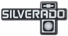 Silverado Dash Panel Emblem For 1981-1987 Chevy Trucks GM Licensed