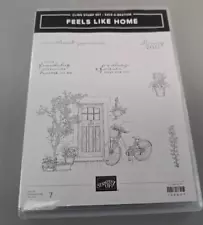 STAMPIN UP Feels Like Home Stamp Set - Sale-A-Bration Set NEW