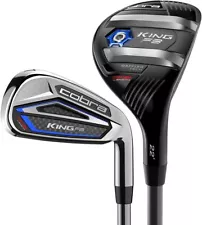 New Cobra King F8 One Length Combo Irons 5H, 6-Pw,Gw Graphite Senior