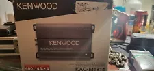 Kenwood KAC-M1814 45W Compact 4 Channel Digital Amplifier