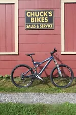 New ListingSpecialized Stumpjumper Elite 26 Full Suspension Mountain Bike Fox Size Medium