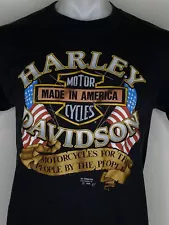 3D Emblem Harley Davidson T-Shirt For The People By the People 50th Bike Week