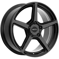 Motiv 433B Blade 16x7.5 5x100 +40mm Gloss Black Wheel Rim 16" Inch (For: 2003 WRX)