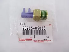 Genuine OEM Toyota 90925-05035 Valve Bi-Metal Vacuum Switching (For: 1980 Toyota Corolla)