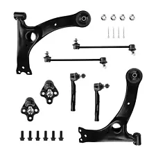 Front Lower Control Arm w/ Ball Joint Tierod Sway Bar for 2003-08 Toyota Corolla (For: 2008 Toyota Corolla)