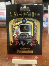 Rare PODM Piece of Disney Movies PINOCCHIO Film Cell Pin Limited Edition RARE