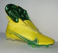 Oregon Ducks PE Team Issued 15 WD Nike Vapor Edge Elite 360 Football Cleats NIB!