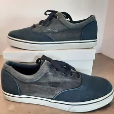 New ListingLugz Denim Blue Jean Color Men's Shoes Comfort Tie Casual Sneaker Size 12