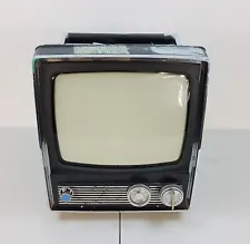 New ListingSony Portable TV CVM-950 Solid State Television B&W 7" Vintage Broadcast Analog
