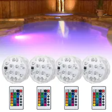 for Pool Hot Tub Spa Pond Lamps Underwater LED Glow Light Show Swimming Floating