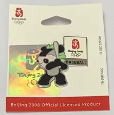 2008 Beijing Olympic Baseball Panda ð¼ Pin