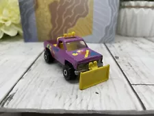 Hot Wheels Power Plower Pickup 1979 Purple BW Malaysia