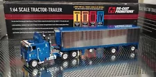 DCP 60-0618 Western Distributing Peterbilt 352 w/Chrome 40' Spread Reefer 1/64