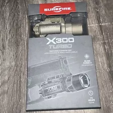 SureFire X300T-A Turbo LED Weapon Light - Tan (X300T-A-TN)