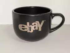 eBay Large Mug Cup Black Gold -072026