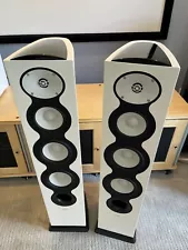 Revel PerformaBe F226be Floorstanding Tower Speakers,Gloss White, EXCELLENT!!