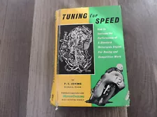 Motorcycle Tuning For Speed Book P. E. Irving 1960 ? 4th Edition Motor Cycling