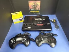 ORIGINAL 16 BIT Sega Genesis Model 1 MK-1601 Console System CPLT Restored!!