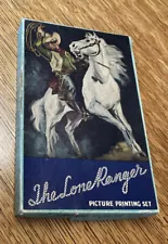 1939 Lone Ranger Picture Printing Set with Original Box #4692