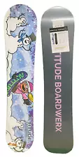 GIRLS LIL' RIPPER BEGINNER (ROCKER CAMBER) SNOWBOARD 90CM