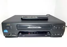 JVC VCR (HR-A34U) VHS Video Player & Recorder ~ 4 Head ~ Tested & Works Great!