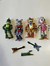 New ListingFNAF FIVE NIGHTS AT FREDDY'S SET of 4 Articulated Action Figures & Accessories