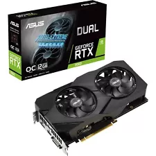 ASUS Dual GeForce RTX 2060 EVO OC Edition Graphics Card 12GB GDDR6 Memory