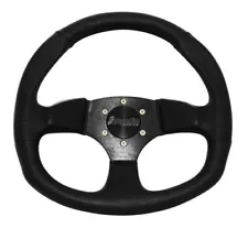 DragonFire for Steering Wheels - D-shaped- Suede- Iron Series- 0in offset